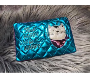 Stickdatei ITH - Mug Rug Happy Cat